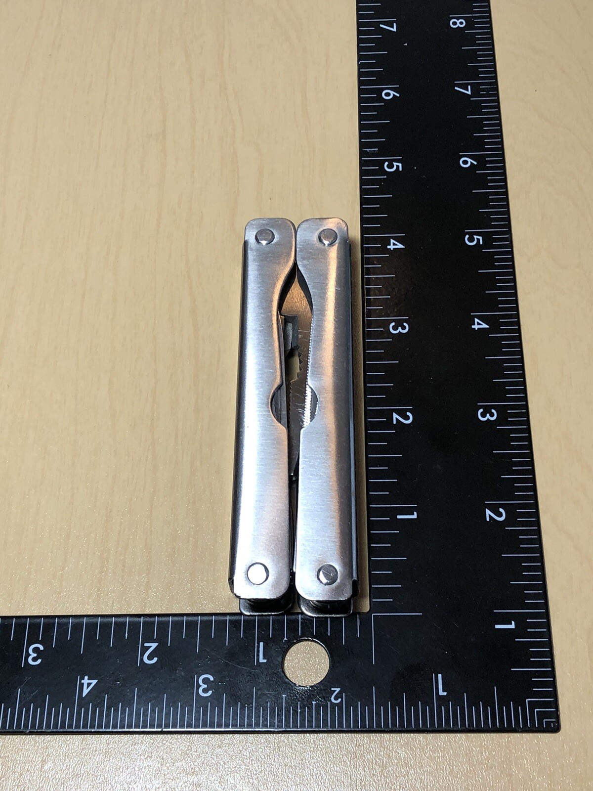 Pocket Multi-tool Stainless Pliers W/ Knife, Screwdriver, Phillips Unbranded