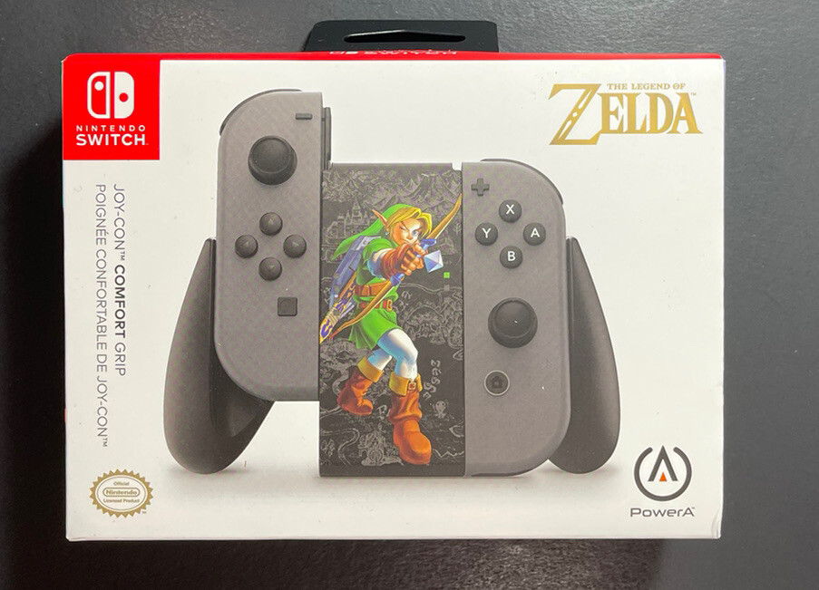 Official Nintendo Switch Joy-Con Comfort Grip [ Zelda Hyrule Marksman ] NEW