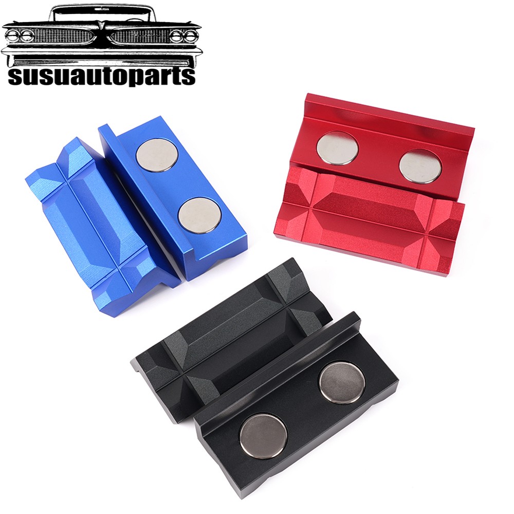 Pair of Aluminum Vise Jaws fits for Holding an Fitting Adapter Length 101mm 4"