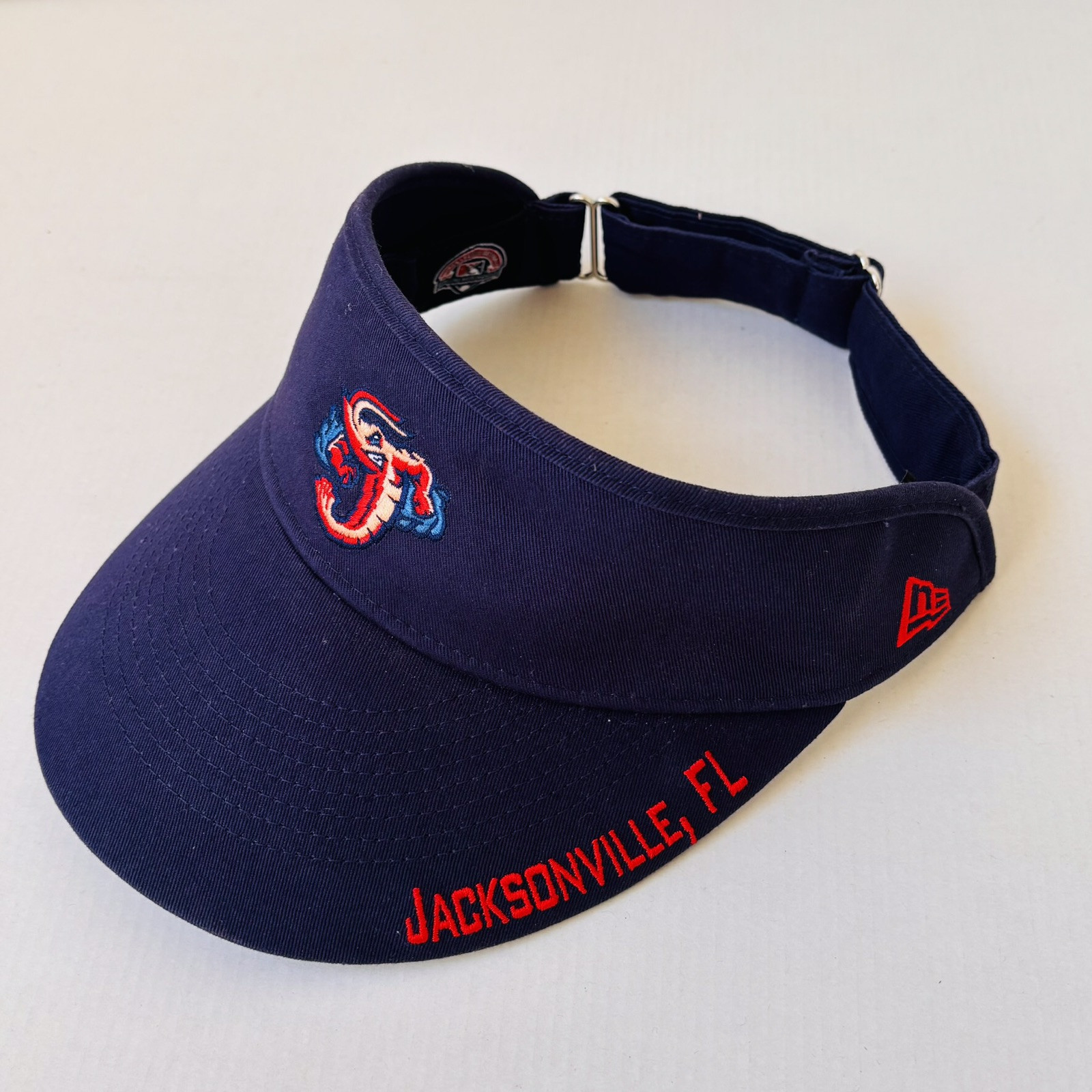 NEW ERA Jacksonville, FL Baseball Visor Cap One size fits most adjustable E2-801