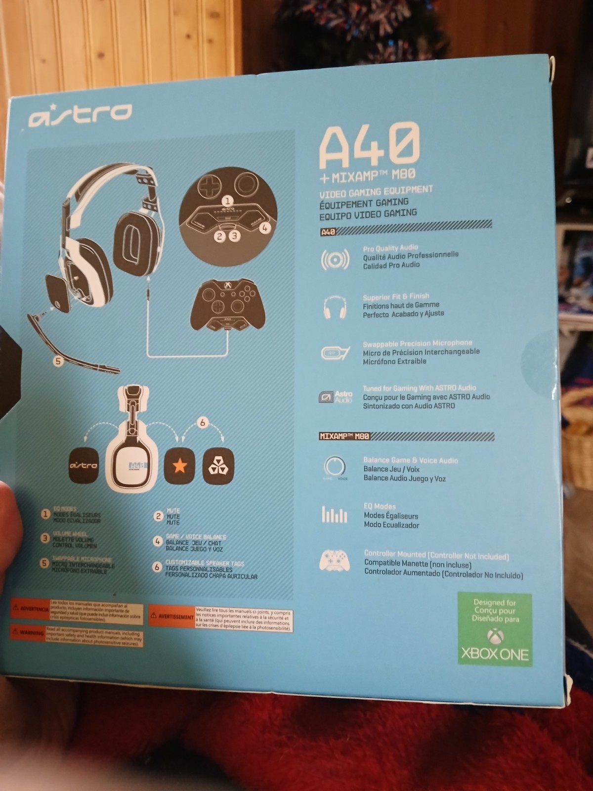 Box for Astro A40 Headset BOX ONLY