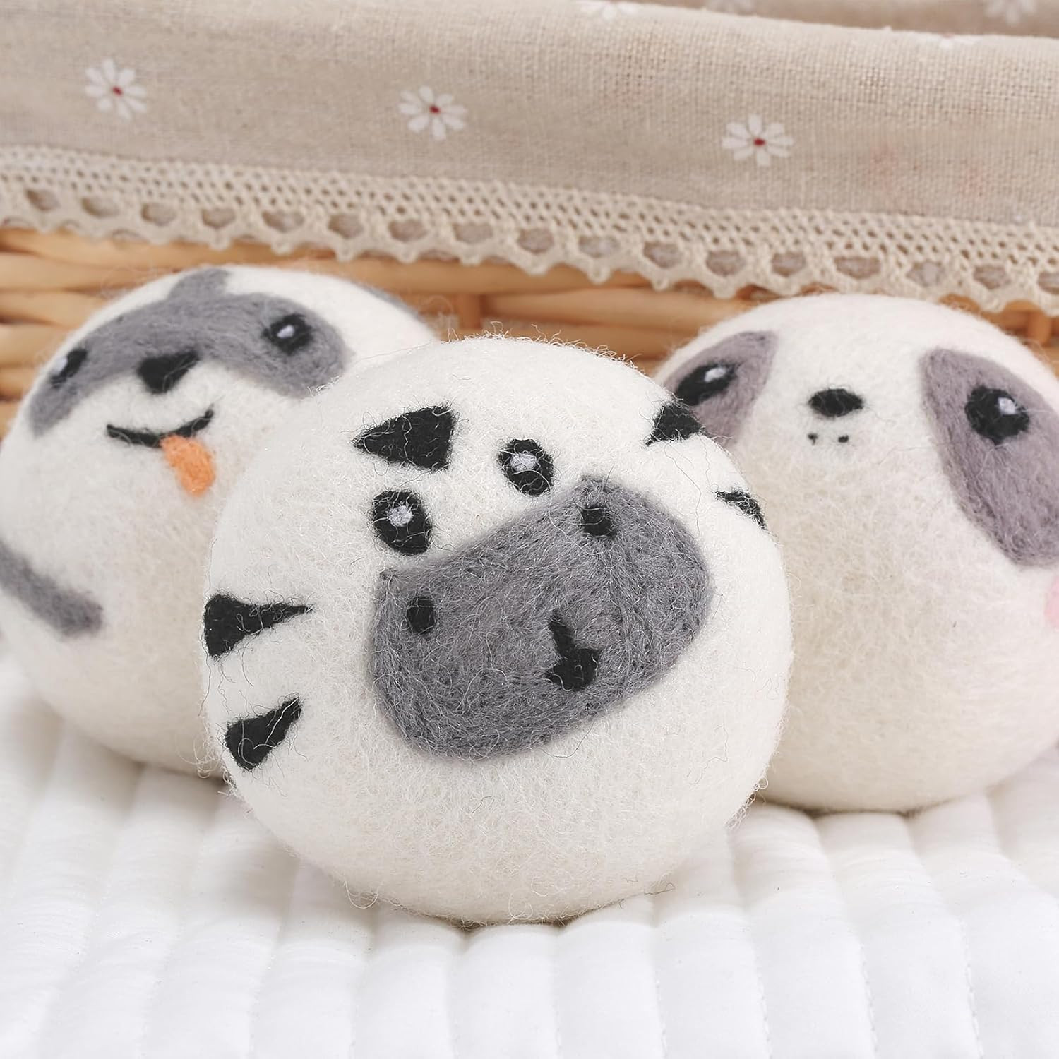 Wool Dryer Balls Handmade 3 Pack Xl,Organic Laundry Dryer Balls,100% New Zeal...