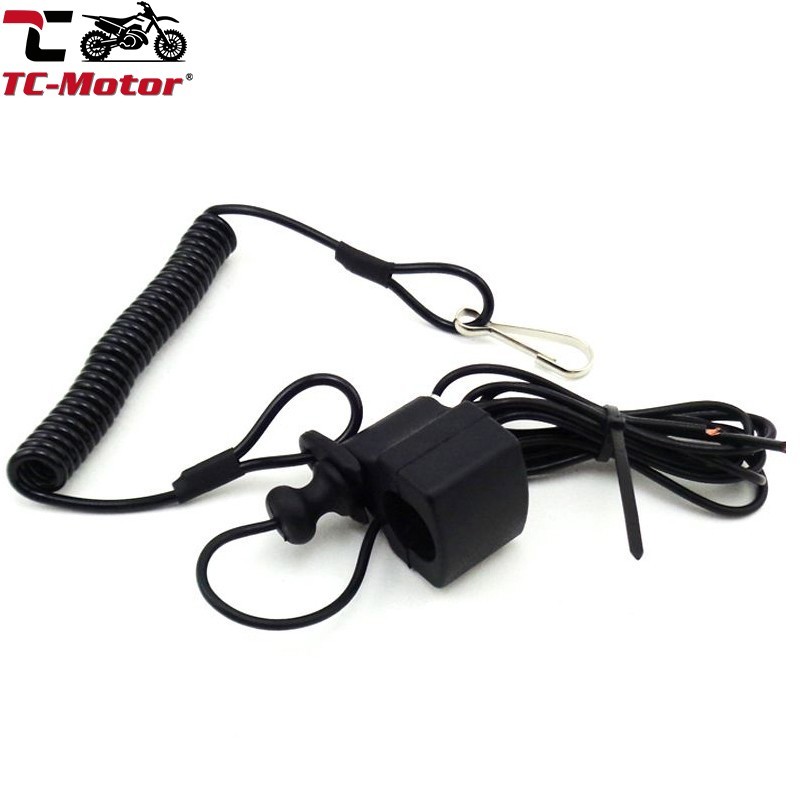 TC-Motor ATV Racing Tether Pull Kill Switch For Scrambler 4 Wheeler 90 500 Quad