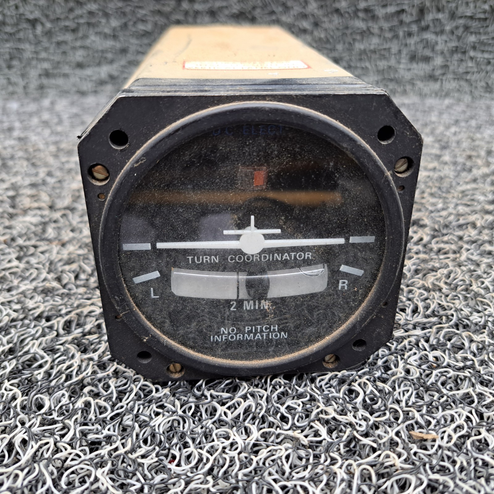 Astronautics Turn Coordinator Model A/P G300, PN: 303880