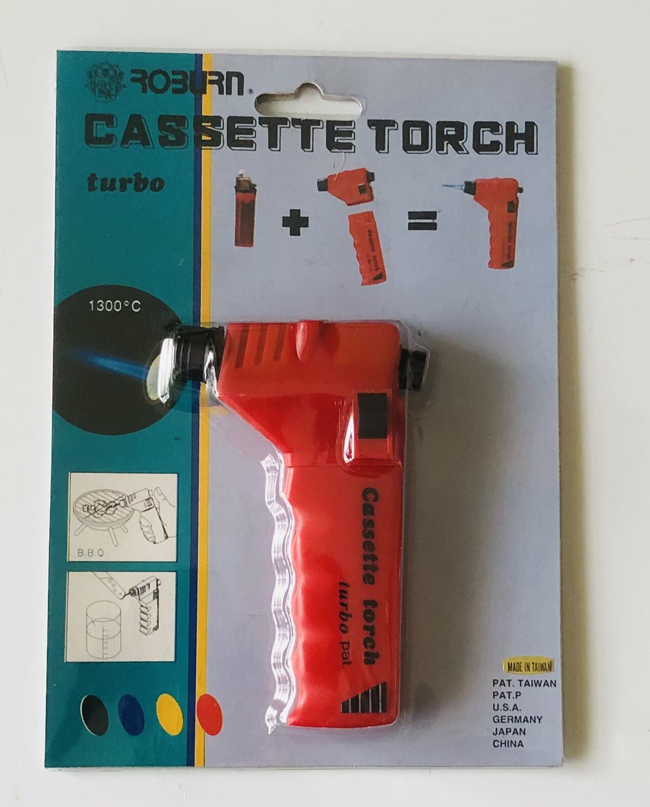 ONE Cassette Torch Turbo / (1300°C) BBQ Grilling Tool