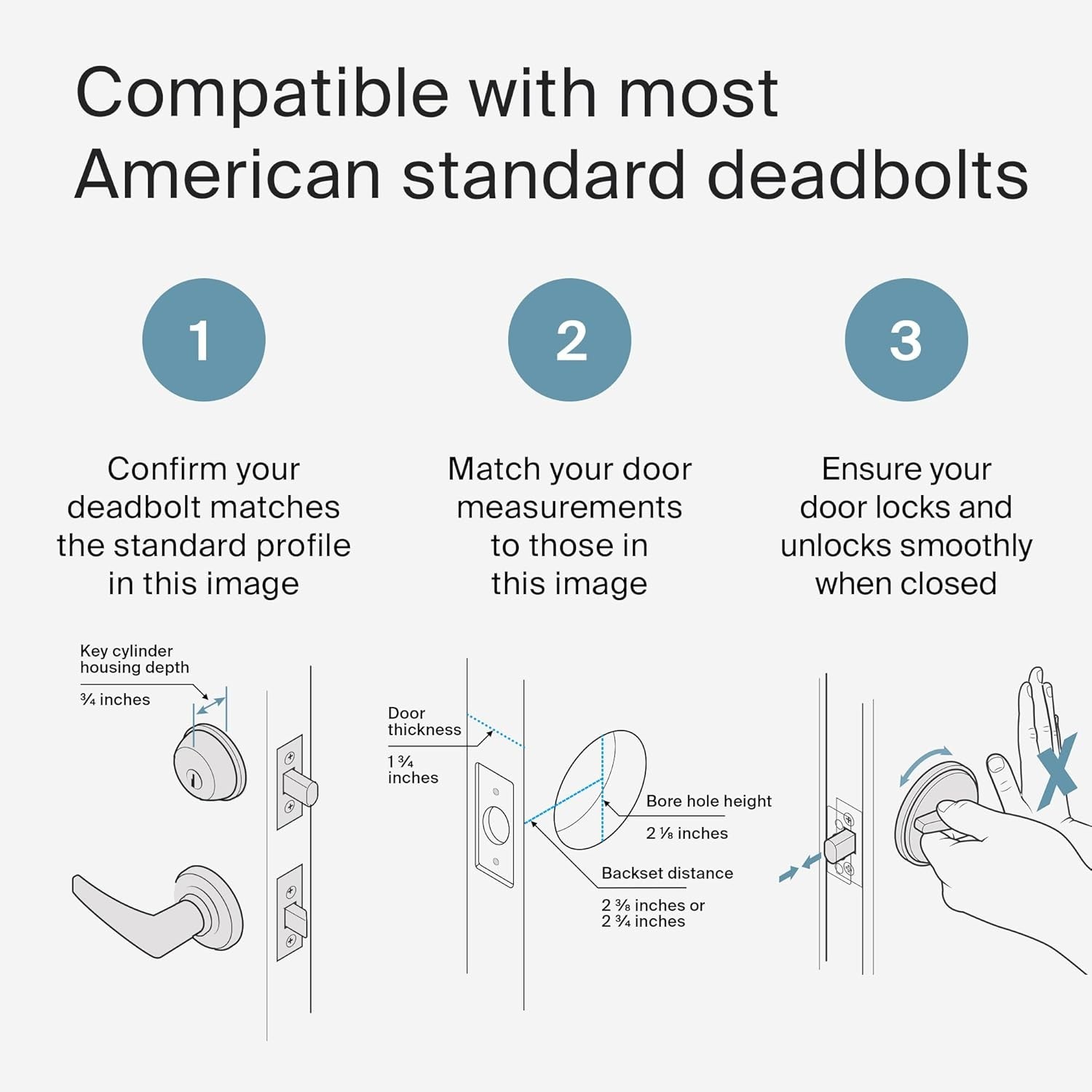 Level Bolt C-D11U A3 Keyless Entry The Invisible Bluetooth Smart Lock Deadbolt E