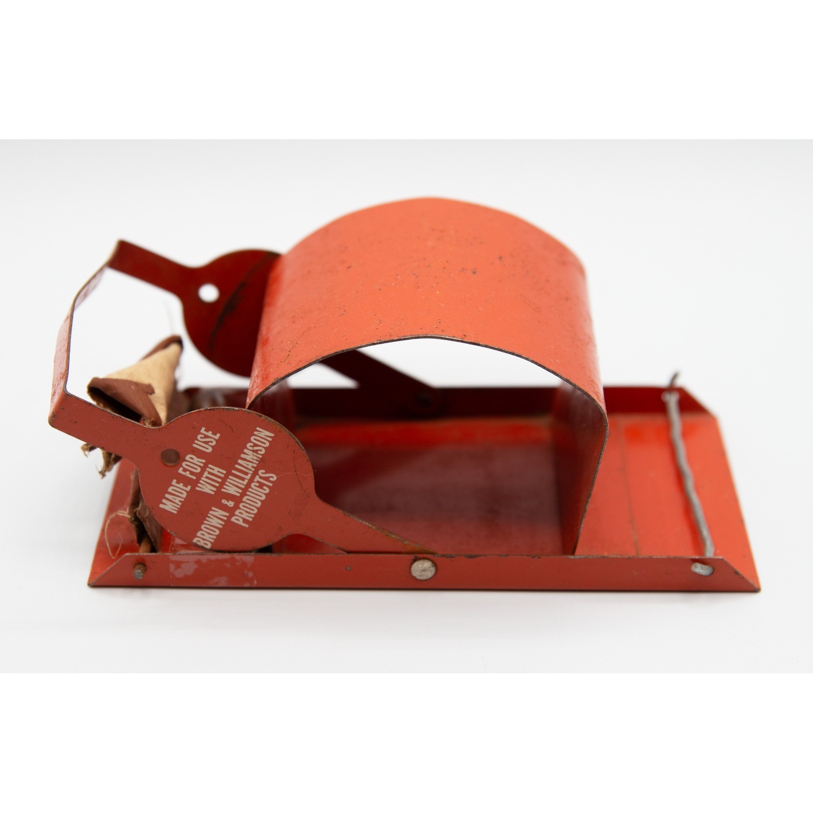 Vintage Brown & Williamson Metal Cigarette Roller Orange Tobacco Rolling Machine