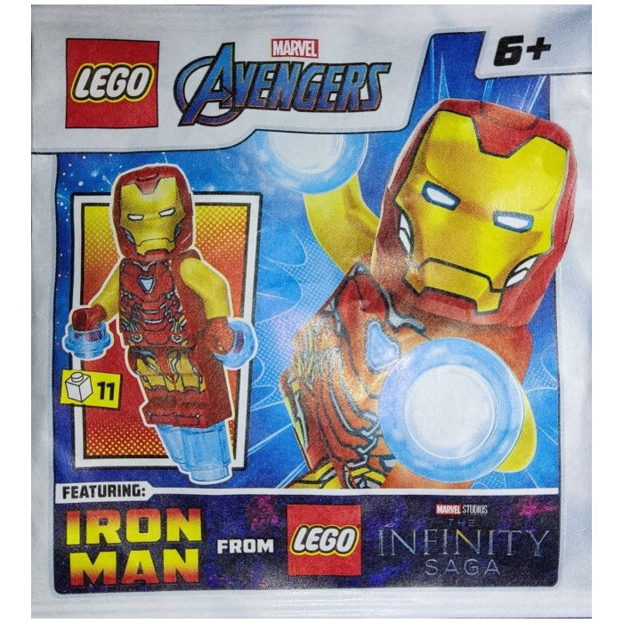 LEGO Super Heroes Iron Man SH903 Minifig Paper Bag 242320 (SEALED)