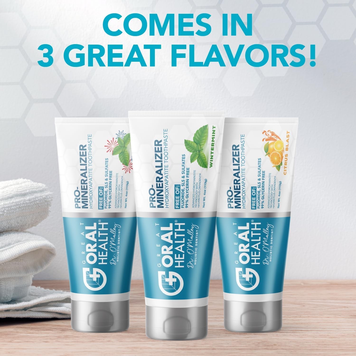 Nano hydroxyapatite Toothpaste Fluoride Free | Pro Remineralizing Toothpaste ...