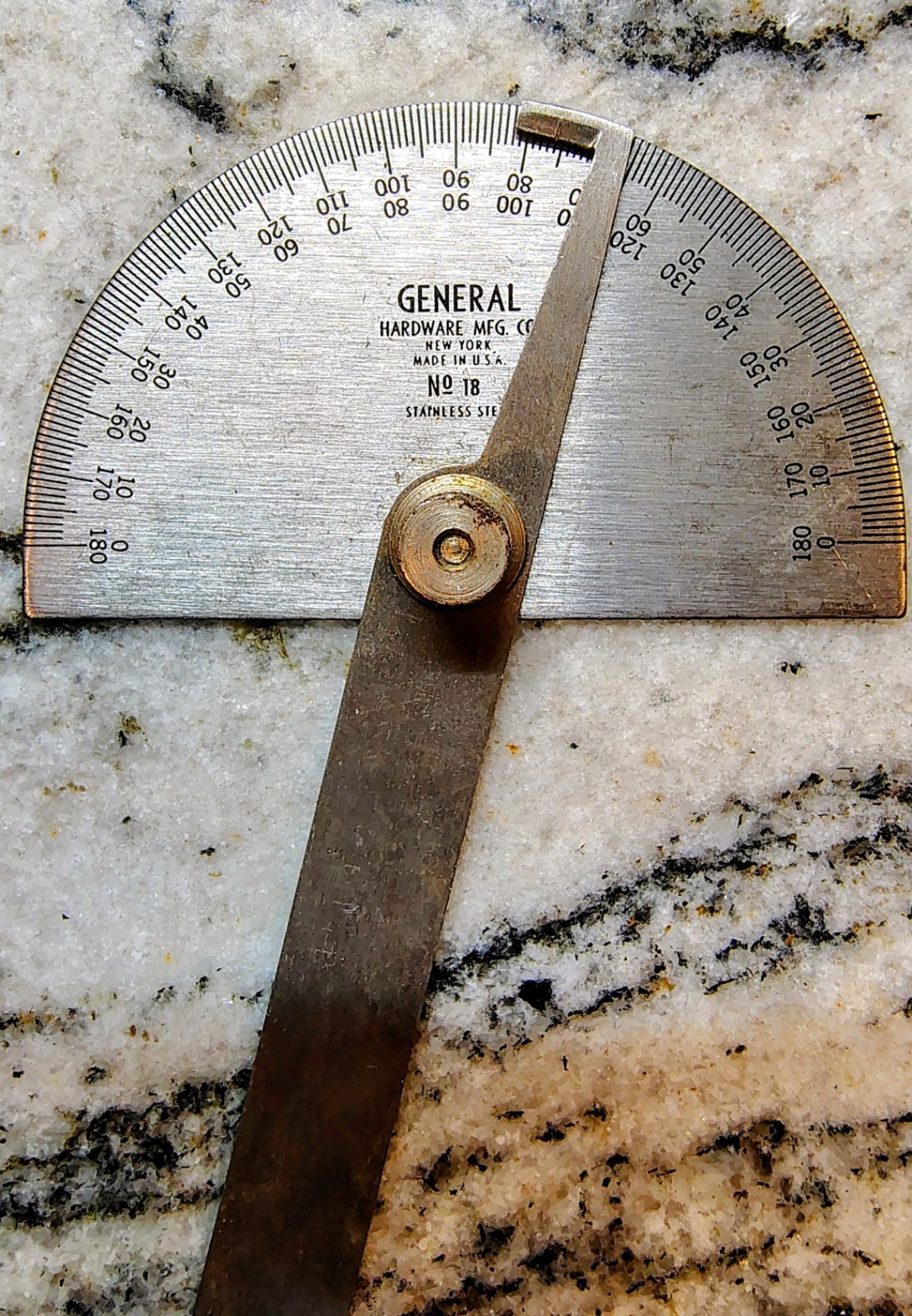 🗽GENERAL NO. 17 & NO. 18 PROTRACTORS MACHINIST/ TOOLMAKER