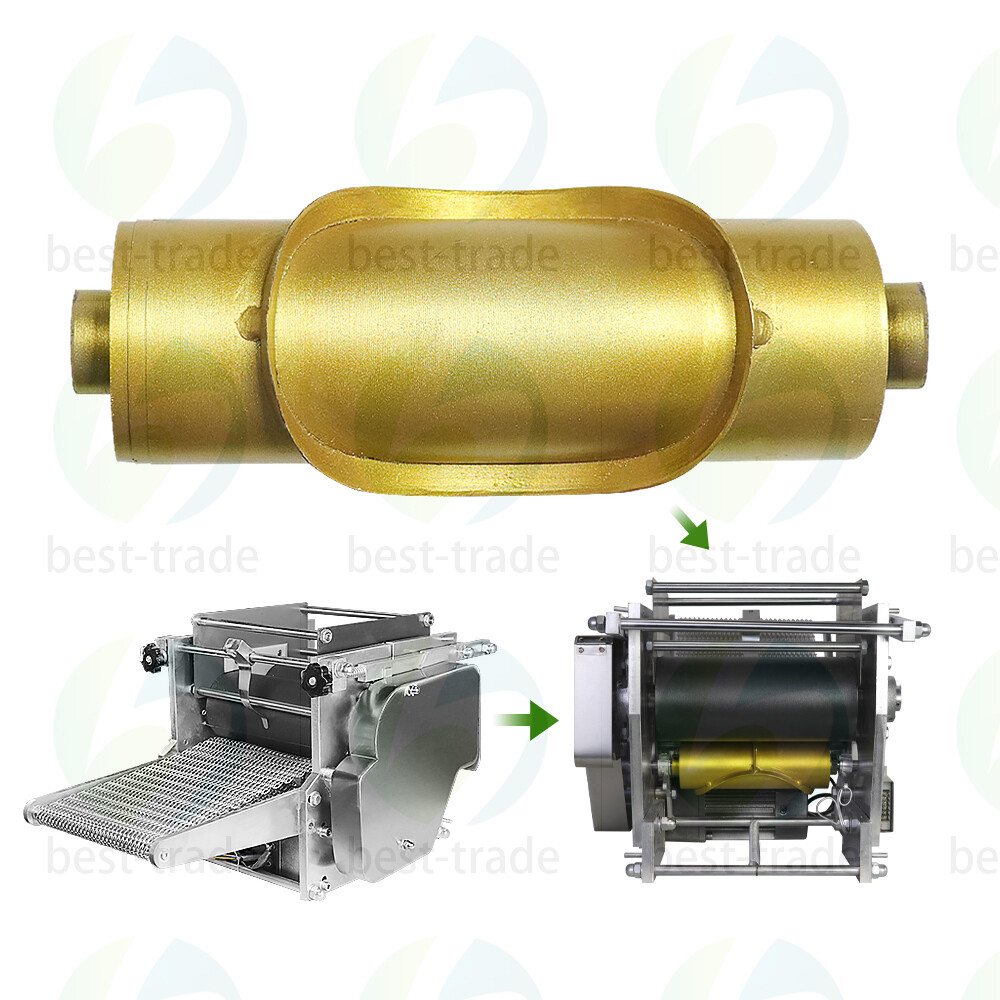 Gold Corn Tortilla Mold Customized 5-20cm Size Tacos Maker Replaceable Mould