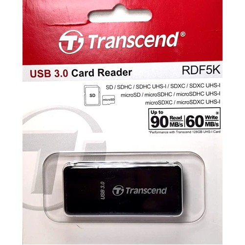 Transcend TS-RDF5K SD/MICROSD CARD READER USB3.0