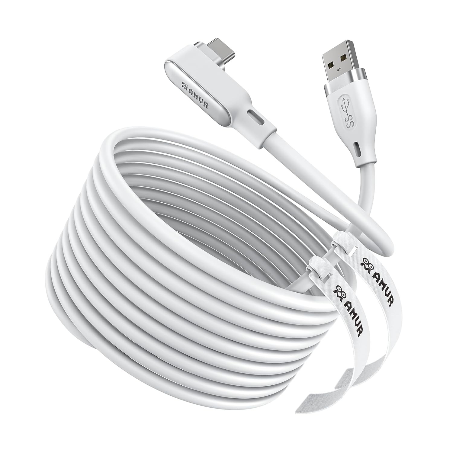 AMVR 16FT(5M) Link Cable Compatible with Meta Quest 3/3s/2/Pro & Pico 4 Series -