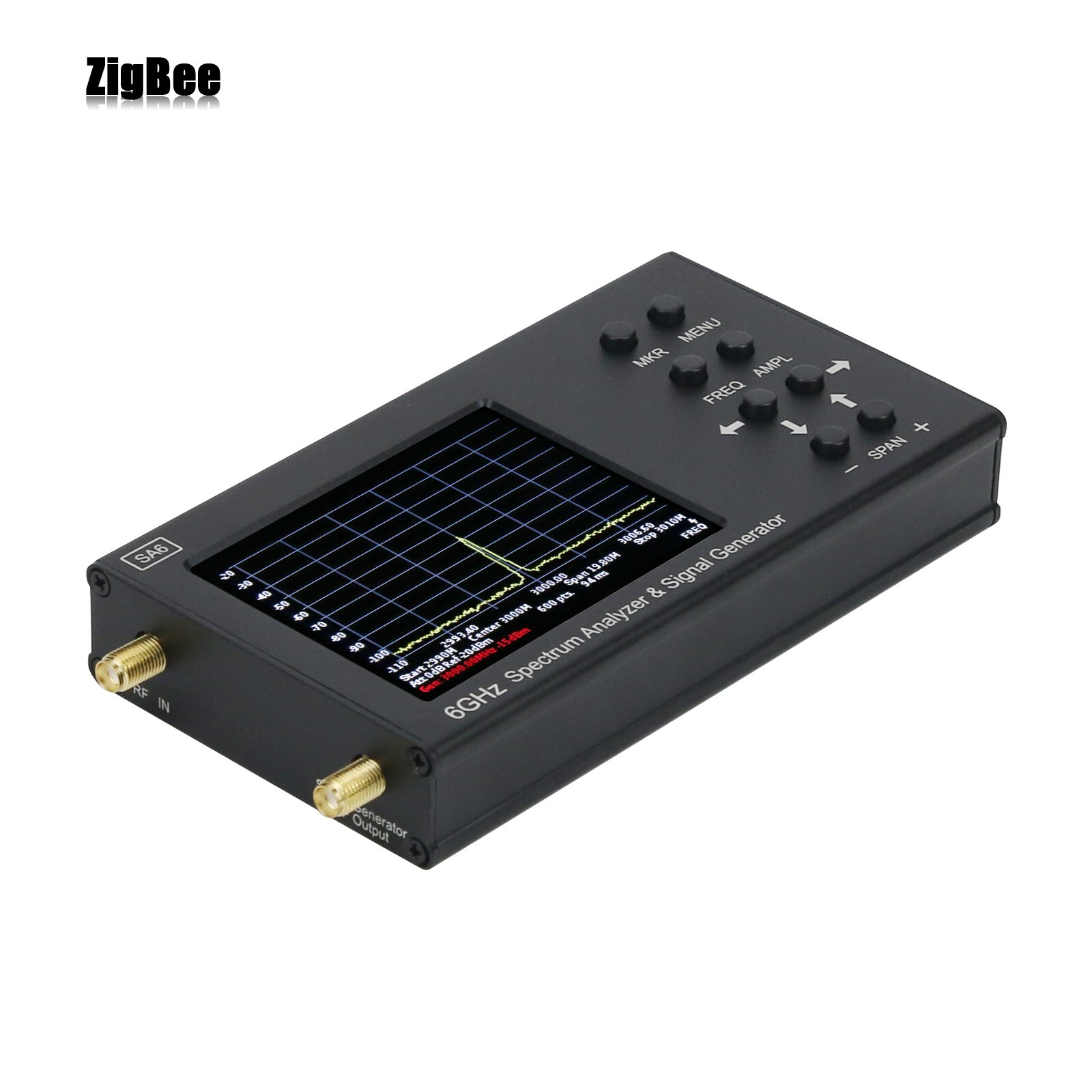 SA6 Spectrum Analyzer Signal Generator RF Signal Source Wi-Fi 2G 4G LTE CDMA