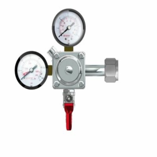Precision CO₂ Regulator Dual Gauge Brass Body | 0–90 PSI Output |Commercial Beer