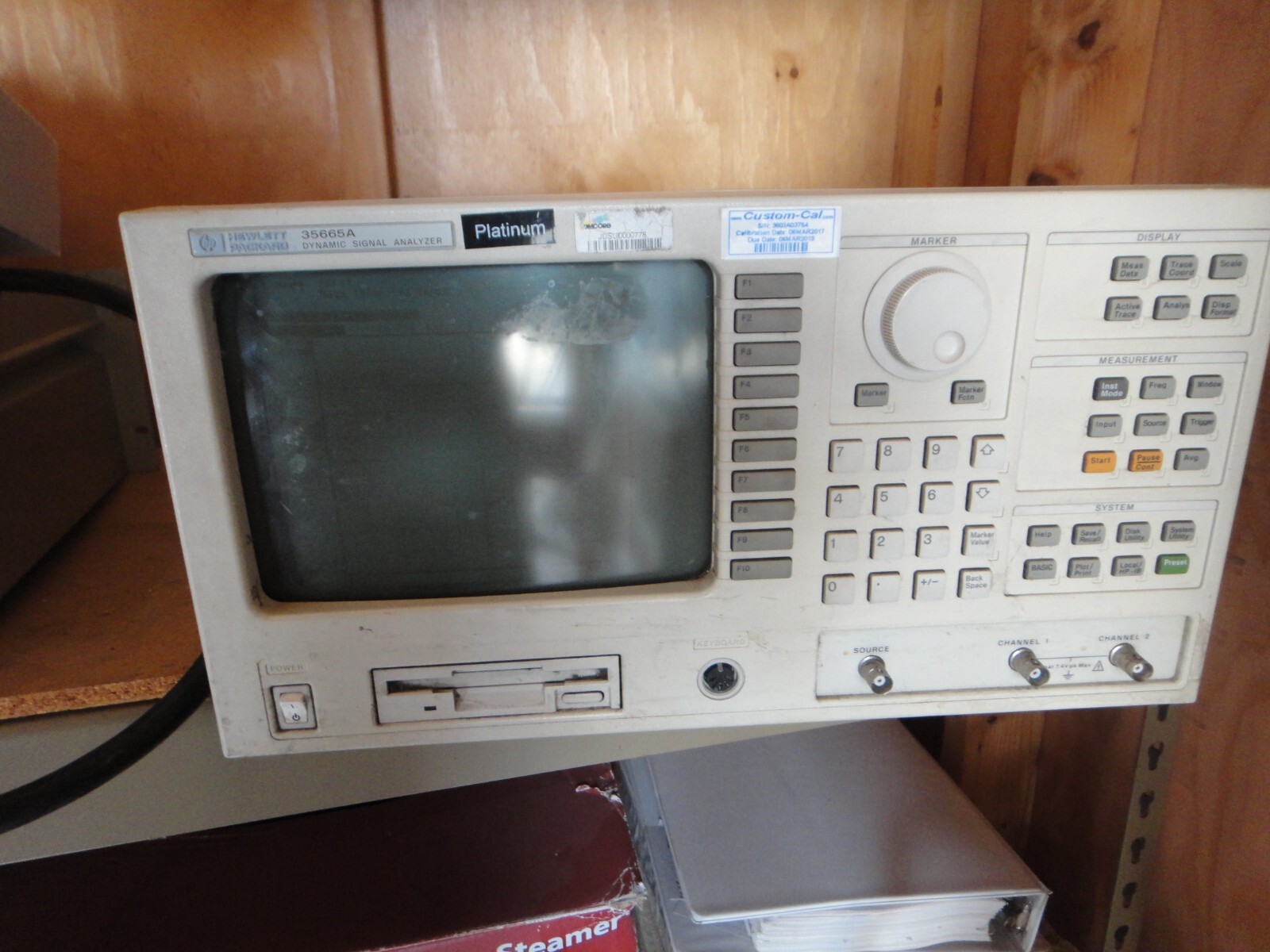 KEYSIGHT AGILENT | HEWPLETT PACKARD | HP MODEL 35665A DYNAMIC SIGNAL ANALYZER