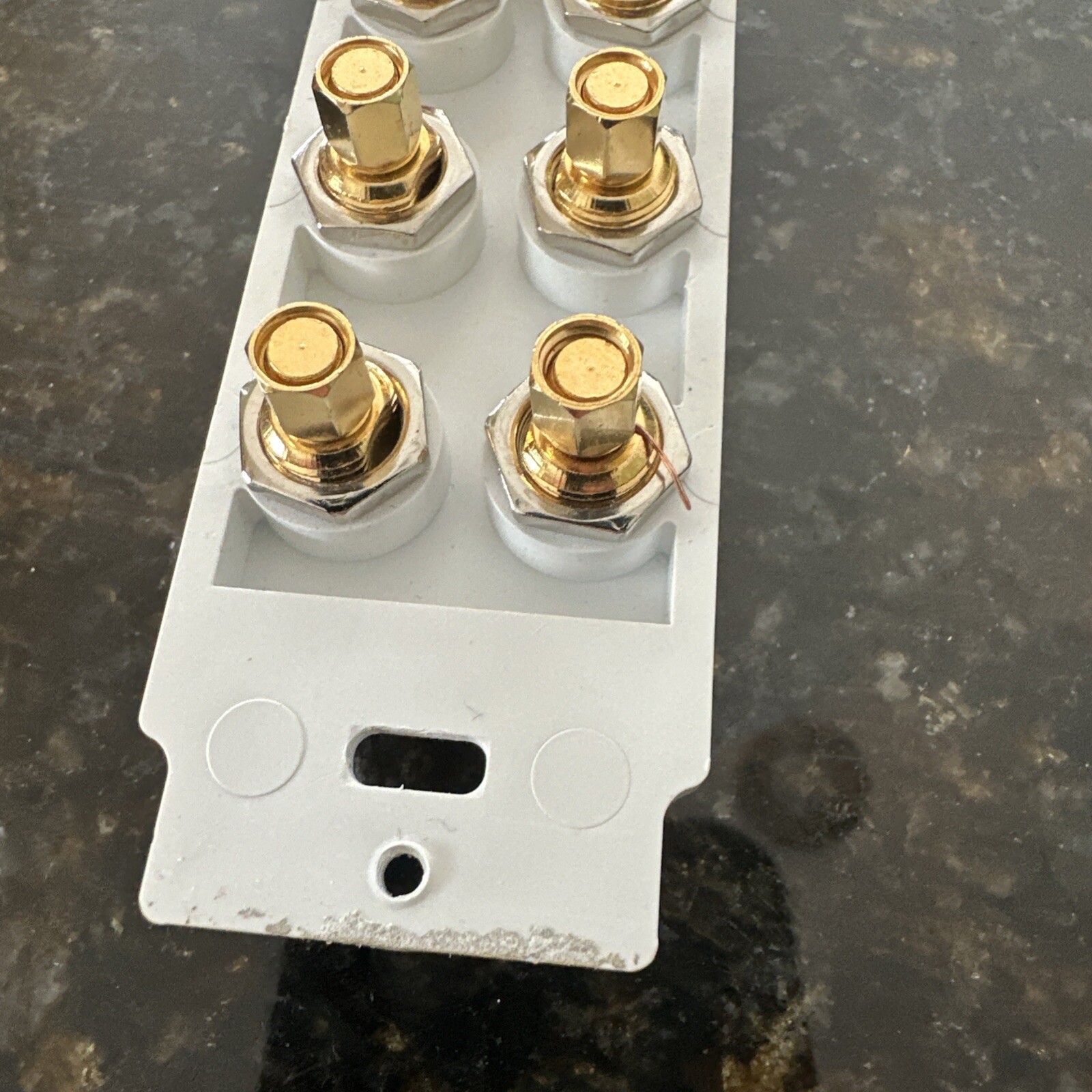 Three Speaker Wall Plate
