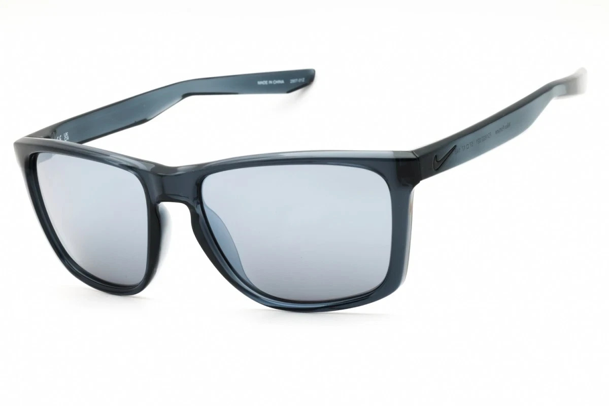 New Nike FD1692 021 Crystal Dark Grey FORTUNE Sunglasses with Mirror Lenses