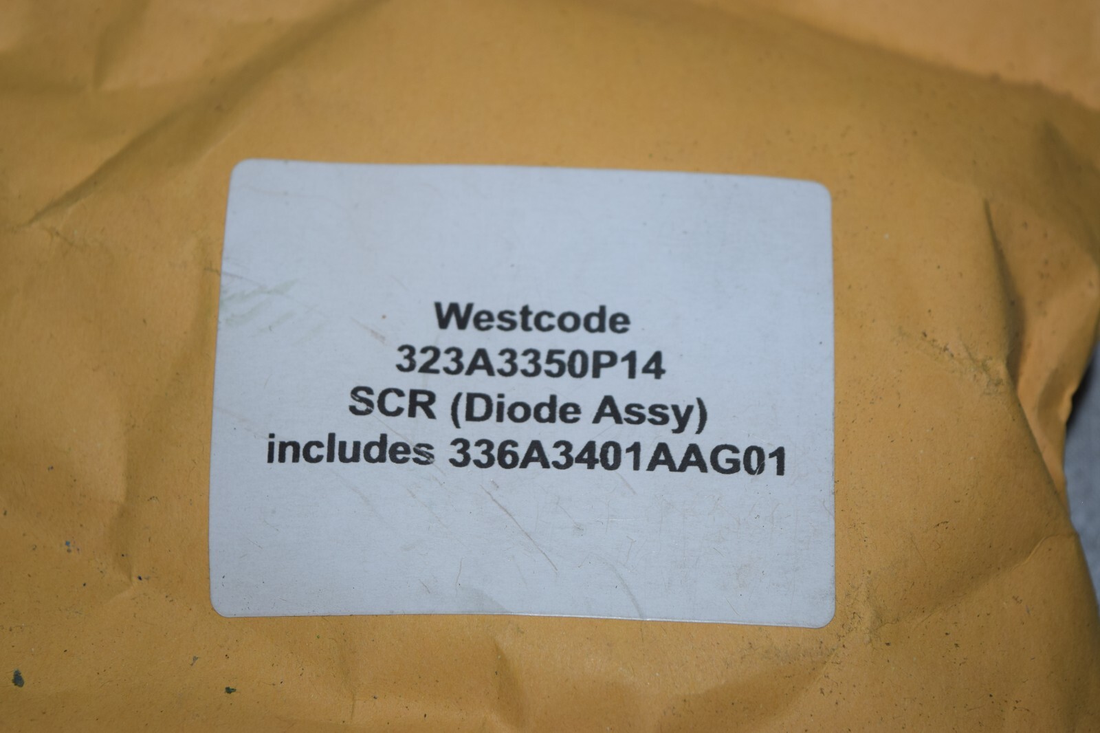 Westcode 323A3350P14 Thyristor