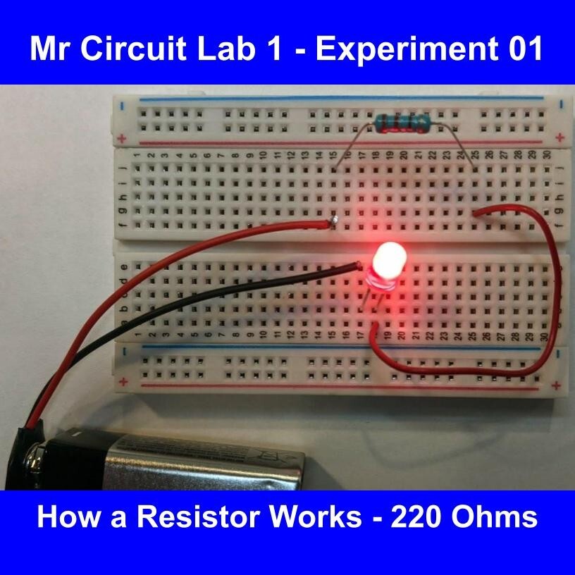 1101-FS Basic Electronics Mr Circuit Lab for future Technicians etc. FREE SHIP