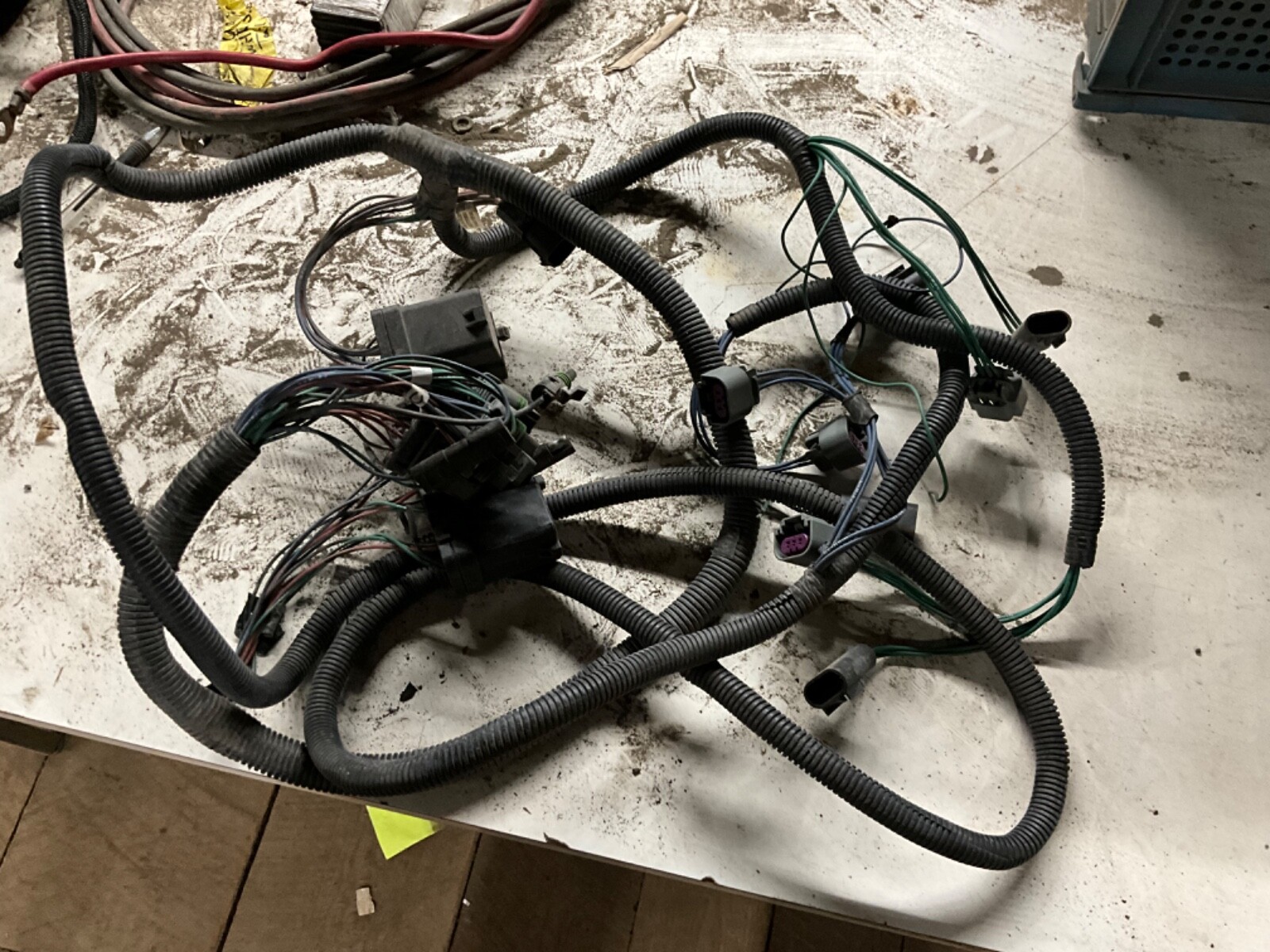 WESTERN FISHER BLIZZARD PLOW 3 PORT HEADLAMP WIRE HARNESS 73972 FORD QUAD H13