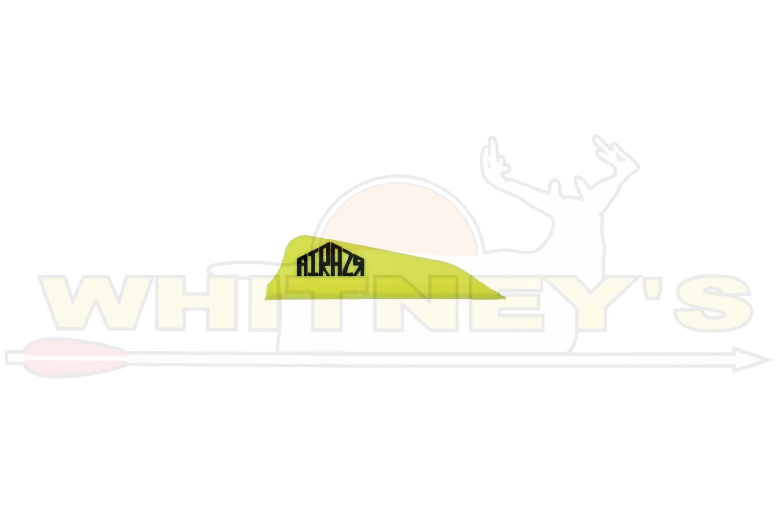 AAE Archery Airazr Pro Vanes - Yellow - 50pk - ARPRYE50