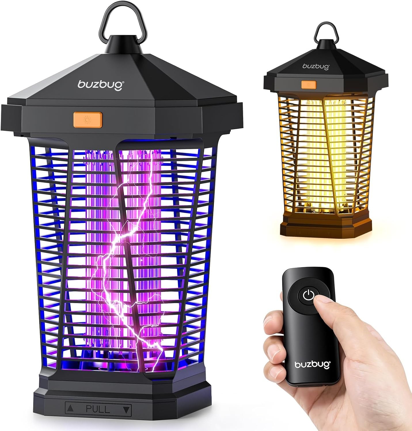 Mosquitos Exterminador De Insectos Electrico Mata Lampara Moscas Trampa con LED