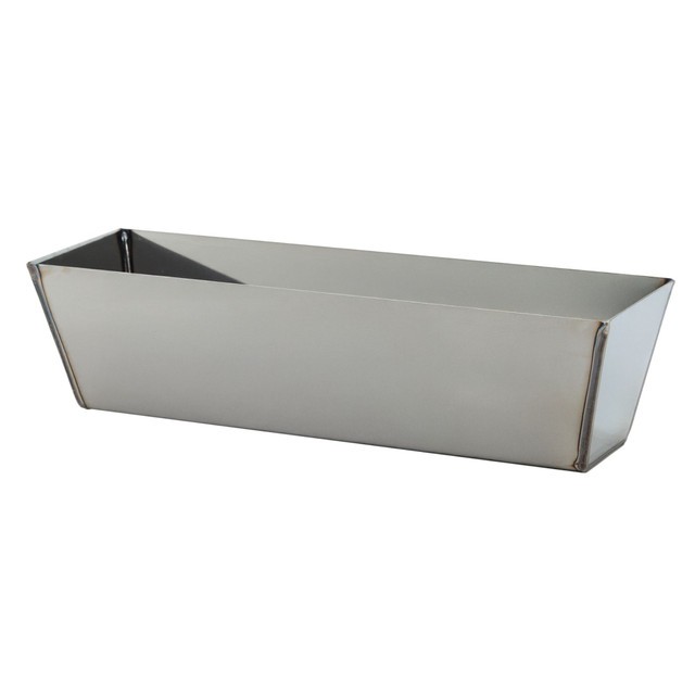 Advance Equipment 12" Heli-Arc Welded Stainless Mud Pan Rounded Bottom