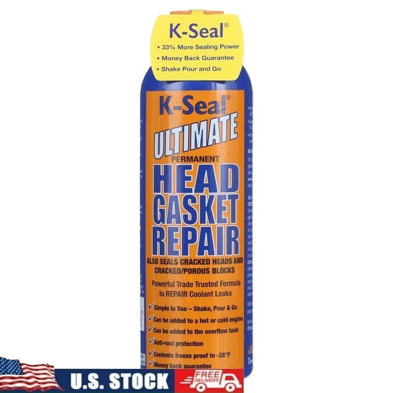 Ultimate Head Gasket Repair Cracked Heads Blocks Engines Easy Use 16oz