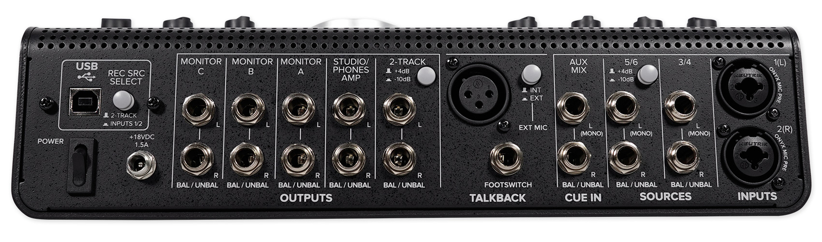 Mackie Big Knob Studio + Plus 4x3 Studio Monitor Controller Interface+Mic+Mount