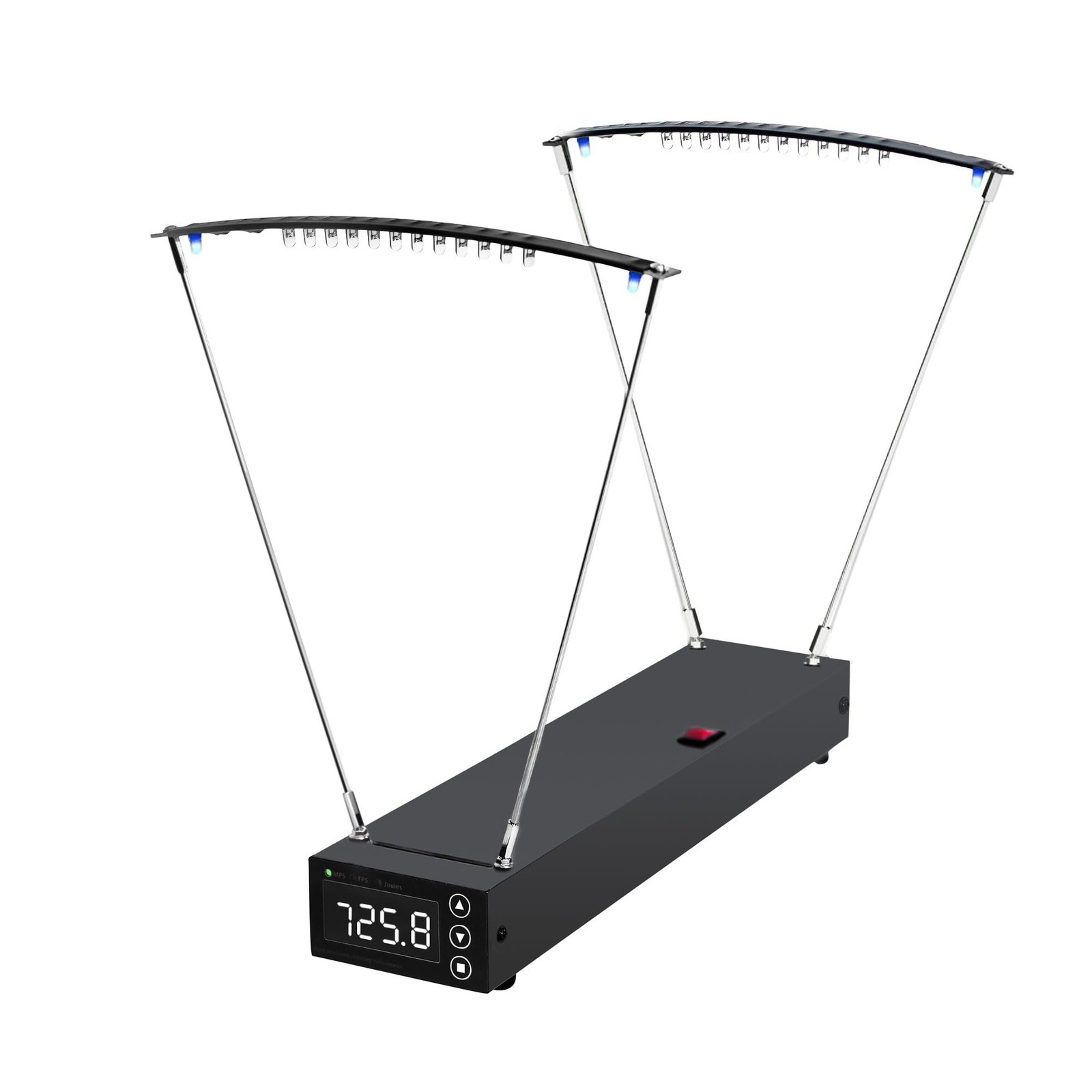 Ballistic Chronograph for Rifle Shooting: Precision Speed Tester with FPS MPS Re