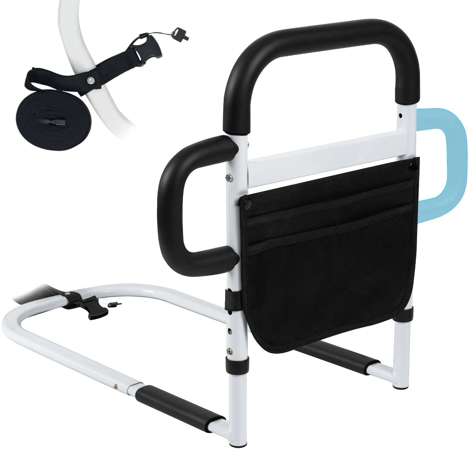 Klvied Bed Rails For Elderly Adults Safety Adjustable Bed Side Rails Side