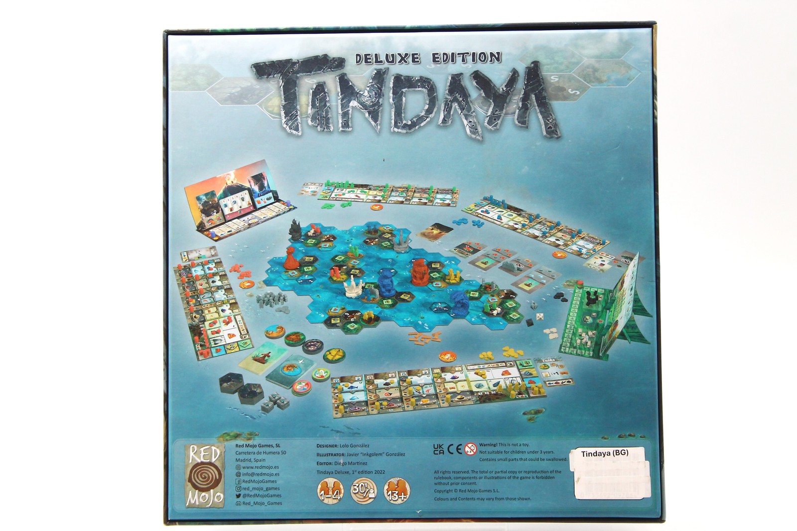 Used Board Game: Tindaya (2022)
