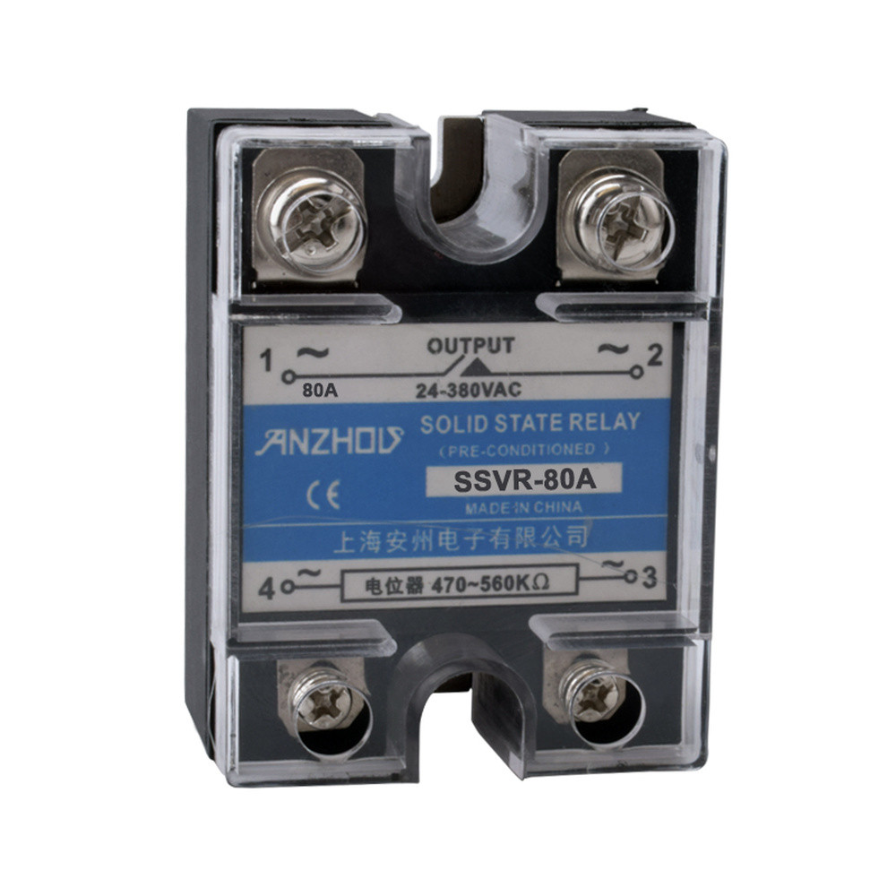 1X Solid State Voltage Regulator SSVR-80A SSR-80VA Solid State Relay R80A