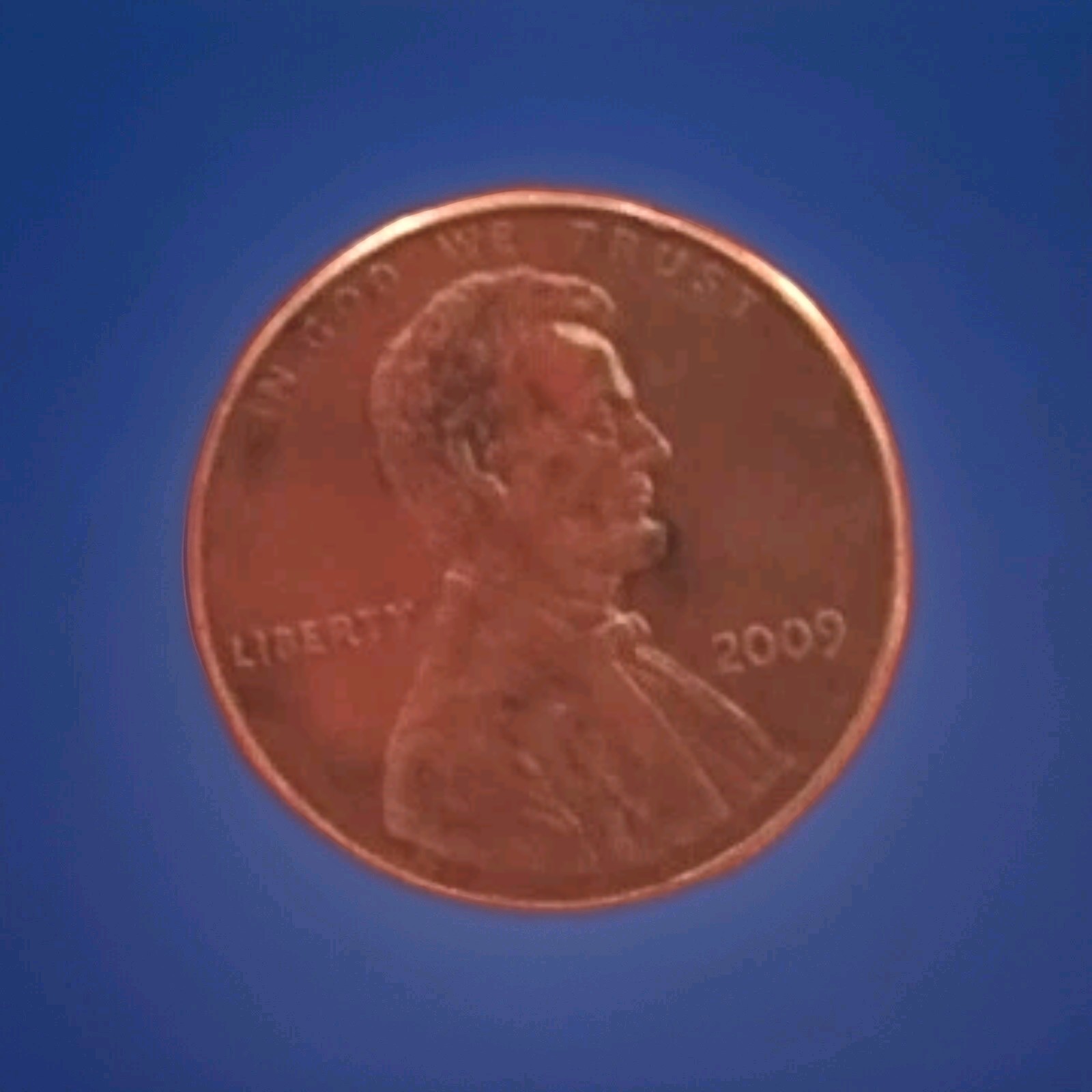RARE 2009 No Mint mark errors Lincoln Memorial Penny VF