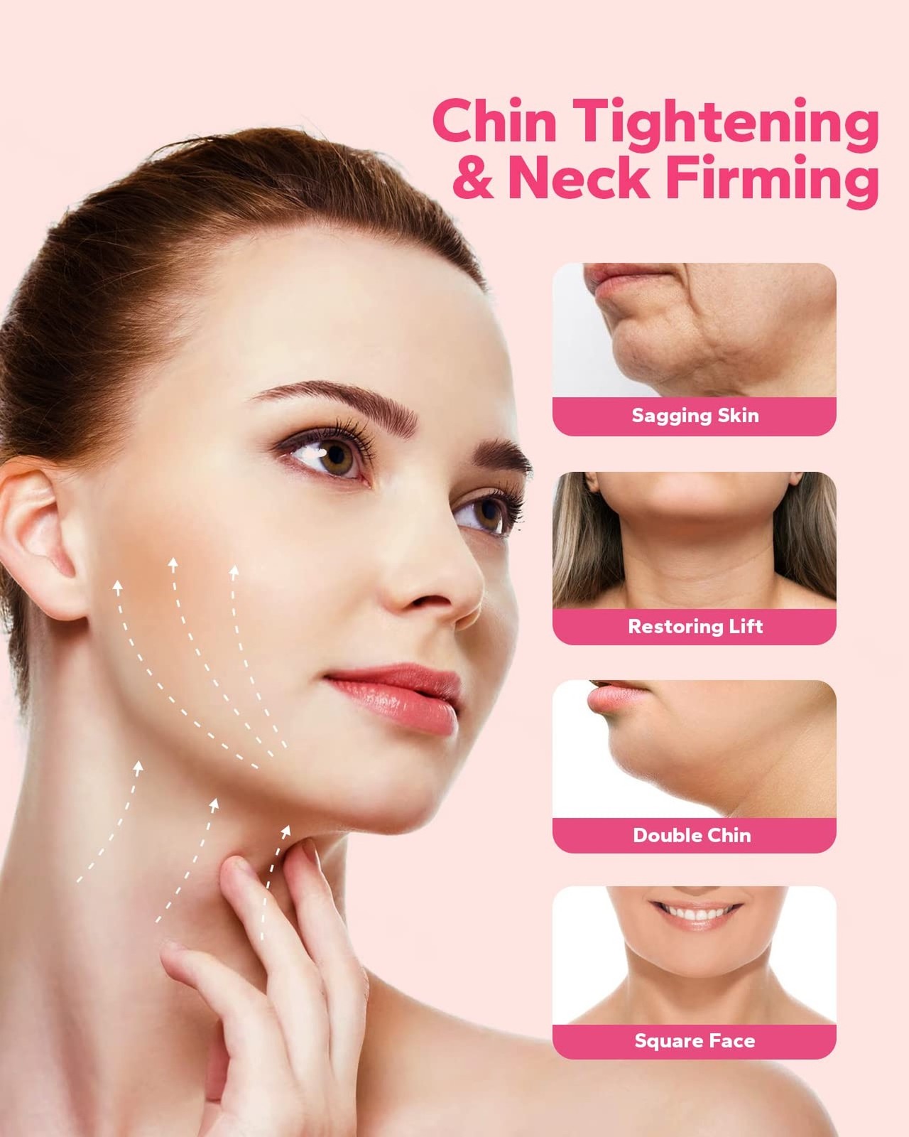 Meto Reusable Face Strap, Chin Strap