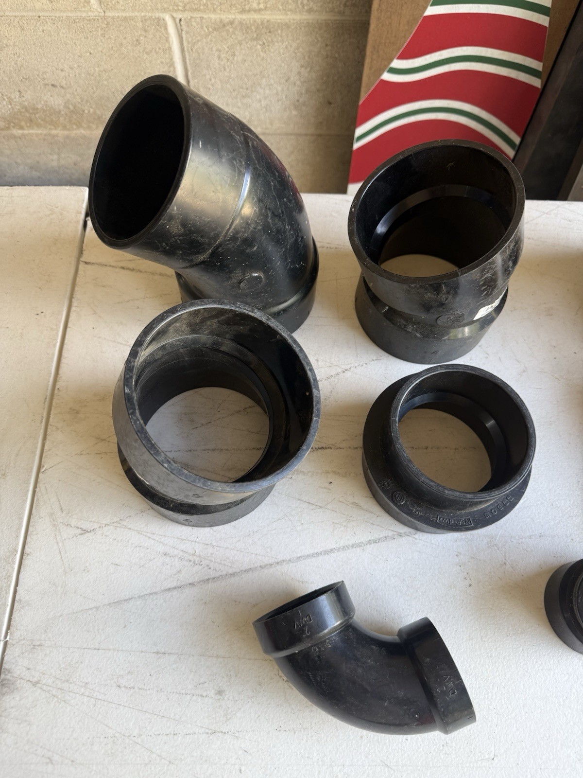 Conplas Pipe Fitting Coupling Elbow Multiple Sizes Lot Ot 8