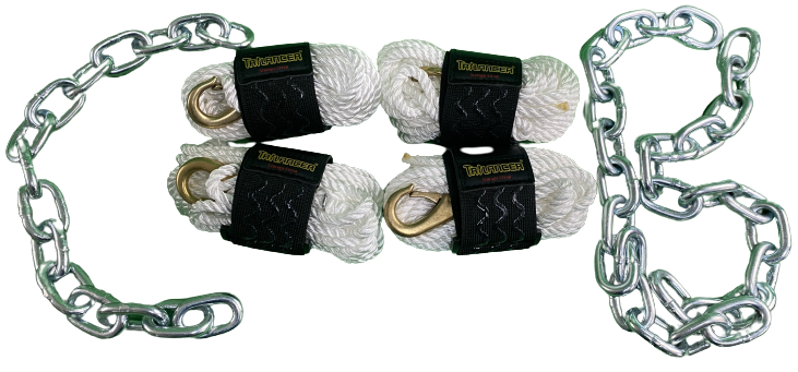 Crabbing Anchor Line (White)