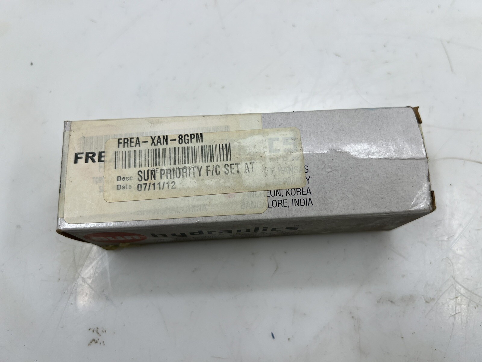 25gpm Fixed Orifice, Bypass/restrictive Priority Flow Control  FREA-XAN-8GPM