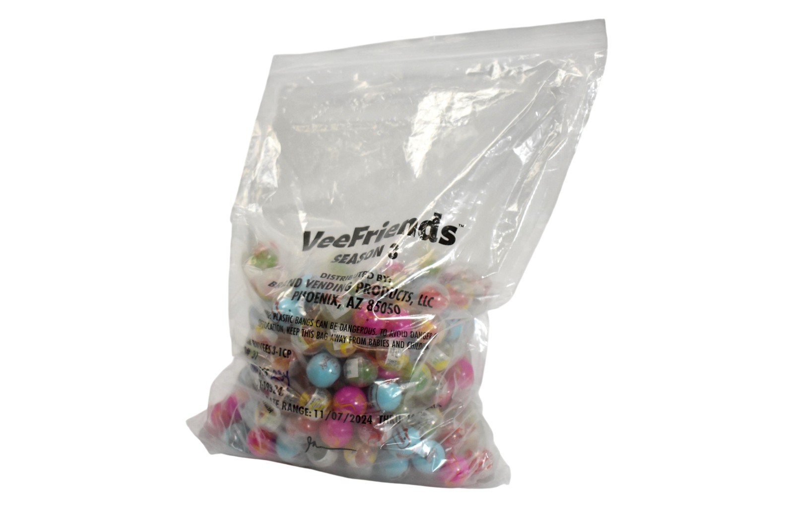 VeeFriends Season 3 Vending Toy Balls 234pc Bulk Brand Vending Prizes Kids Toys