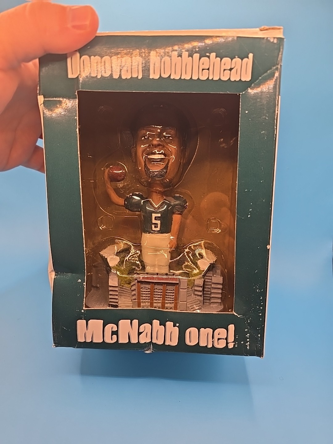 Philadelphia Eagles Donovan McNabb Sunoco Bobblehead 2004 New With Box