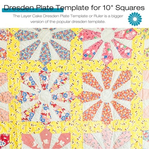 5 Pcs Acrylic Quilting Template Ruler,,Shape Transparent Classic
