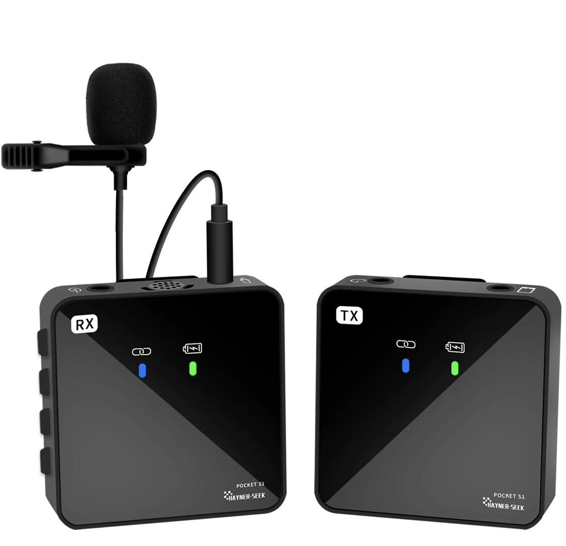 Hayner Seek UHF Wireless Microphone System (Model: Pocket S1)