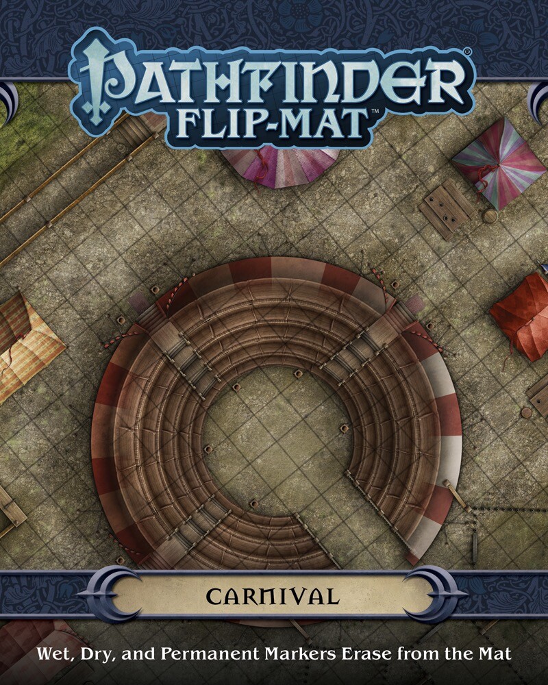 Pathfinder (RPG) Flip-Mat: Carnival