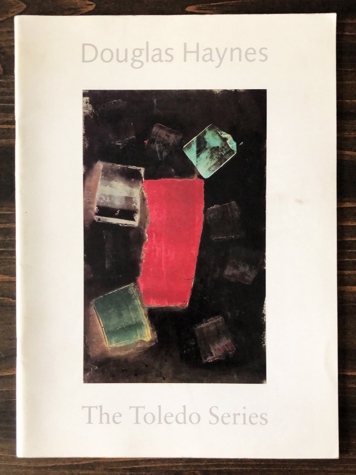 Douglas Haynes : Exhibit Brochure, Apr 6 - Jun 16, 1991, Edmonton Art Gallery