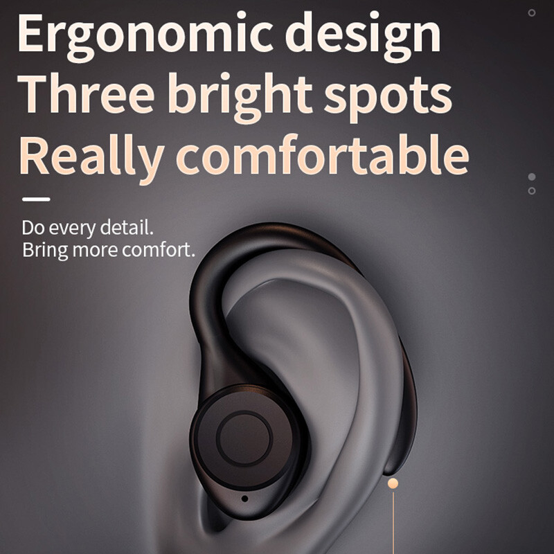 Sports Earhook Earbuds Headsets Bluetooth Wireless for iPhone/Android Cellphone