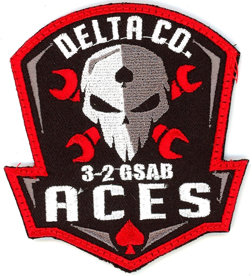 US Army Aviation Patch: D Company 3rd Battalion 2nd Aviation