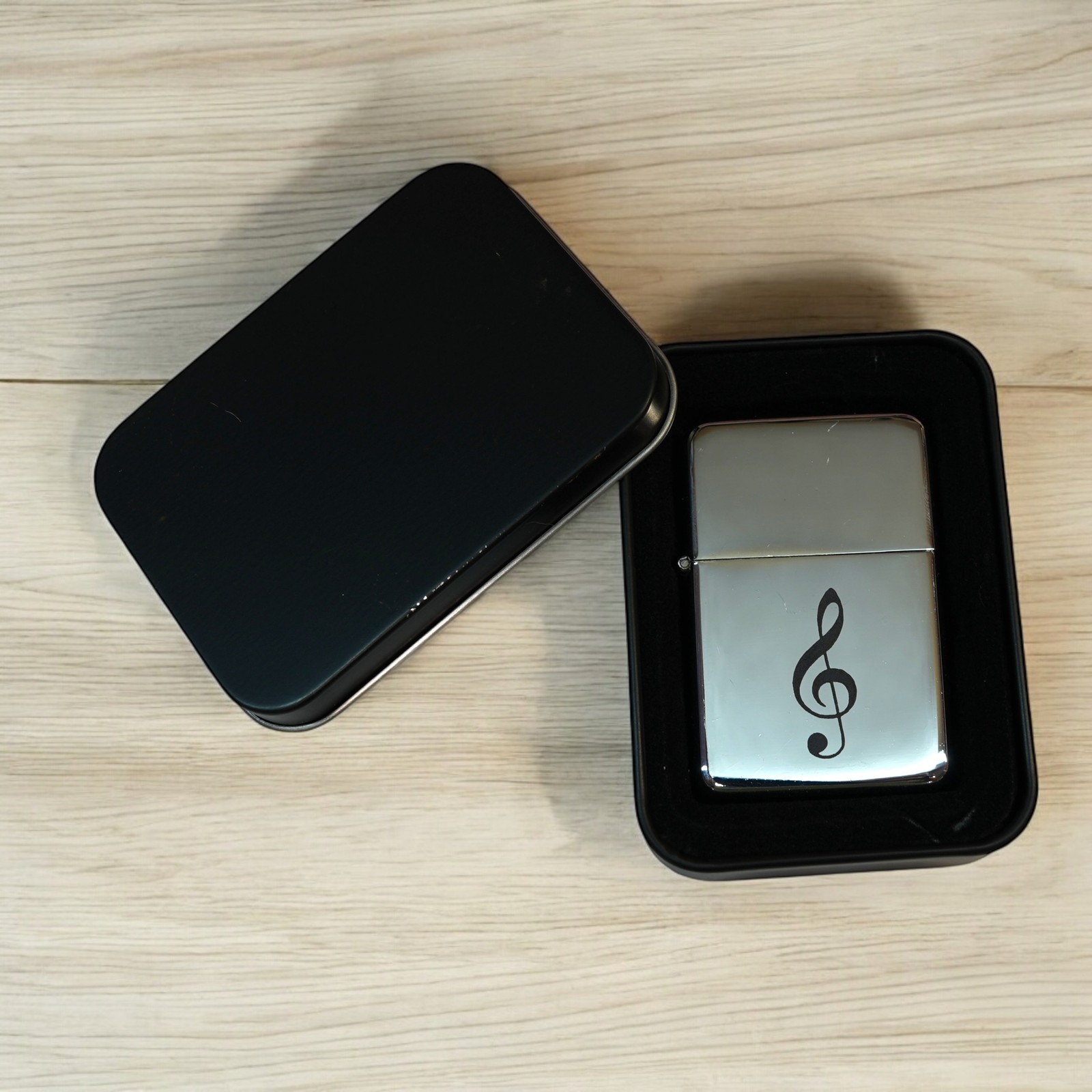 Lighter - Treble Clef Music Note Polish Chrome
