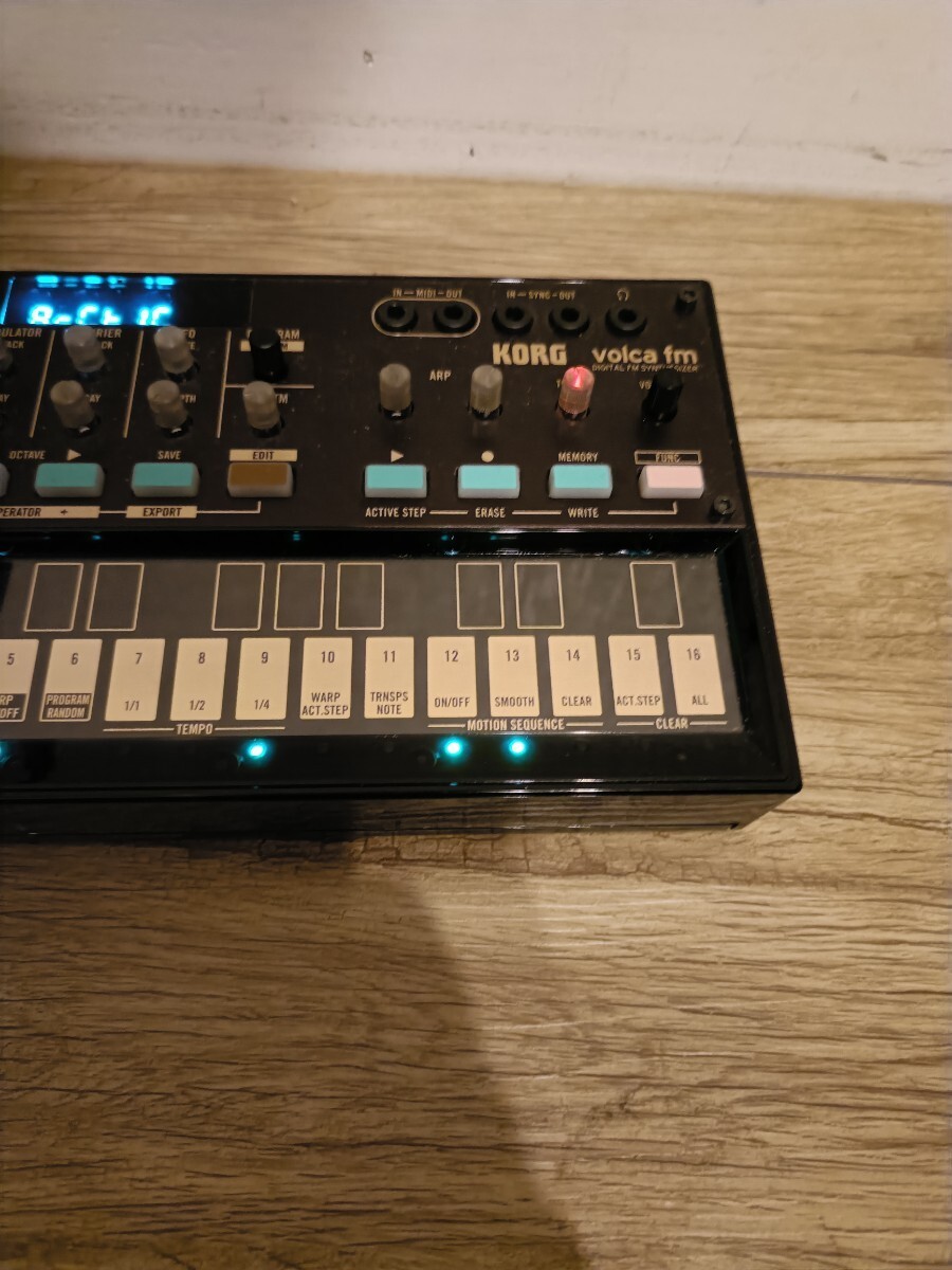 KORG Volca FM 2 Digital FM Synthesizer with Genuine AC Adapter Mint