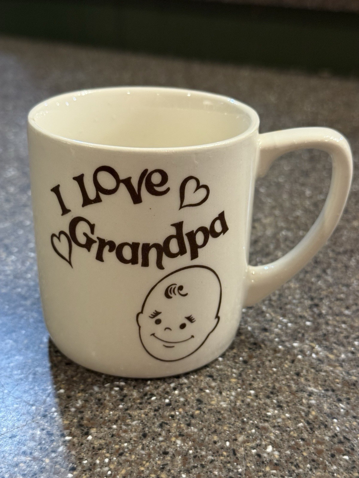 Vintage I LOVE GRANDPA MUG  Made in Japan Excellent Amazing Condition 6oz